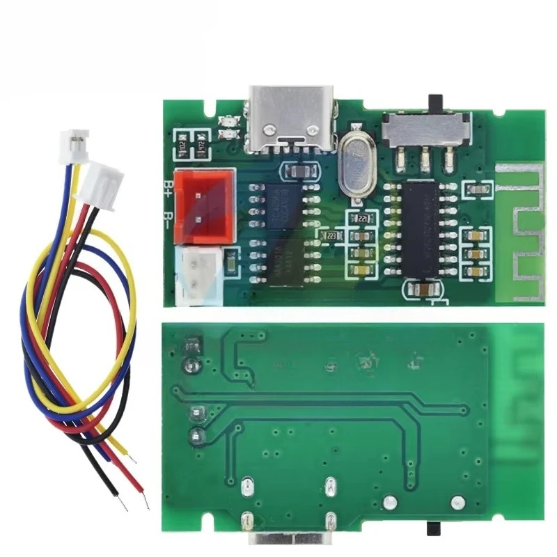 1/3PCS 4 OHMS 3W Mono Bluetooth Power Amplifier Board Battery Charging Function 3.7V lithium battery bluetooth module