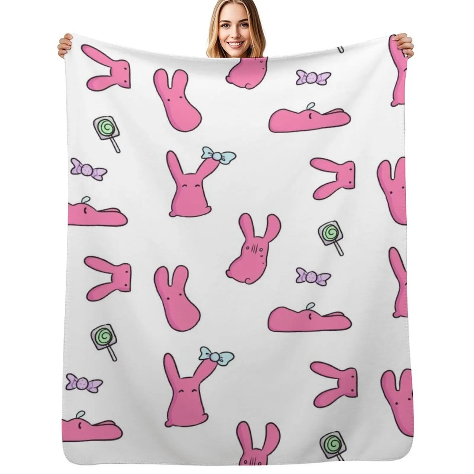 Mokke Pack Throw Blanket Cozy Throw Blanket for Bed Sofa Chair