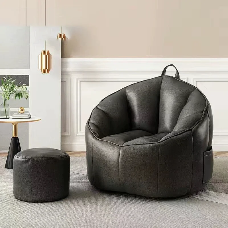 

Cover Bean Bag Sofa Chair Floor Bedroom Recliner Kids Sofa Bean Bag Filling Comfy Sectional Armchairs Divano Furniture Room