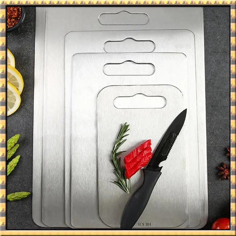 

AA79 New Outdoor Camping Cutting Board Portable Picnic Supplies For Home Kitchen Cooking Outdoor Hiking Backpacking Chop Block 1