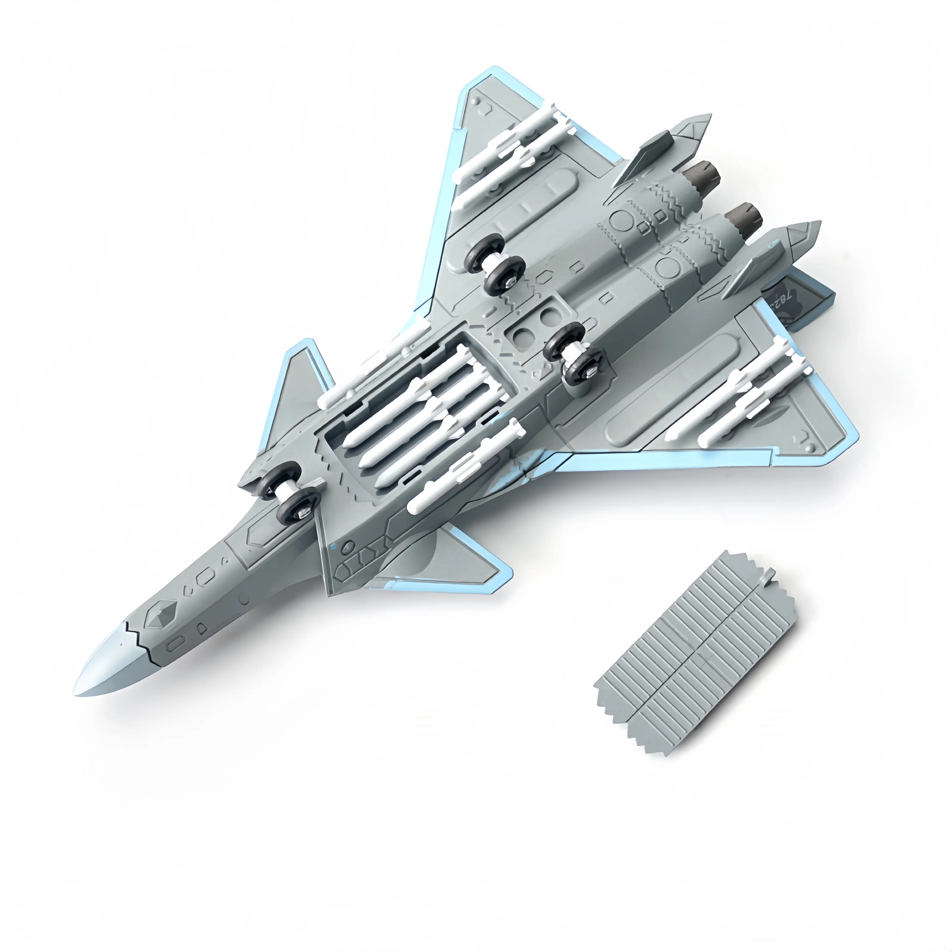 1/100 ミリタリーシリーズビルディングブロック中国 J-20 ステルス戦闘機ファイヤーファング多目的ジェットモデルのおもちゃ男の子のためのクリスマスギフト