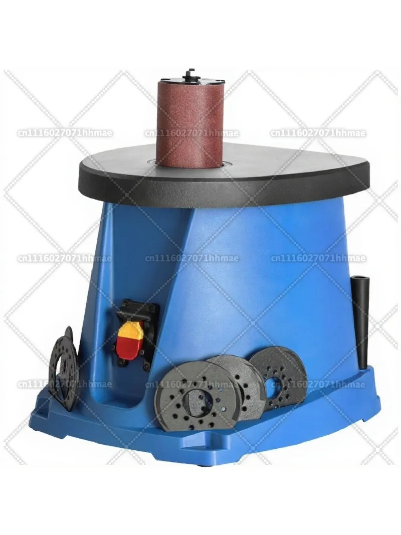 220V Desktop Shaft Oscillating Spindle Sander Sand Mill Roller Machine Woodworking Instrument Furniture Grinding Tool 14 inch