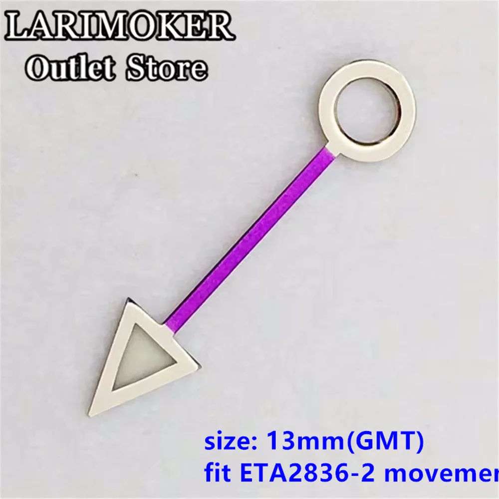 LARIMOKER-manecillas luminosas para reloj GMT, Ajuste de movimiento ETA2836-2