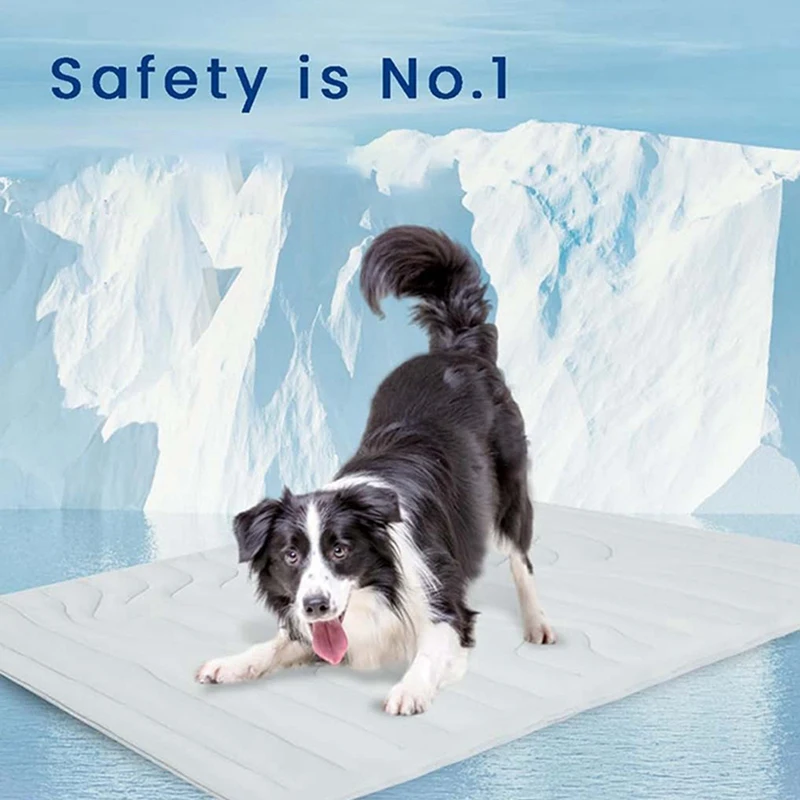 

Dog Cooling Mat, Reversible Self Cooling Pad for Dogs (Cool & Warm), Pet Cooling Mat for Dogs -(XL, 59 X 40inch)-A27R