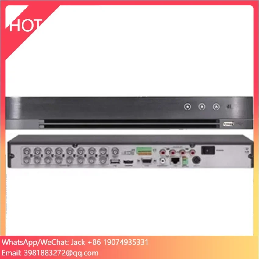 Vigilância de segurança de alta qualidade digital hd dvr h.265 + 1080p 16 canais cctv turbo 4mp resolução lite gravador de vídeo digital