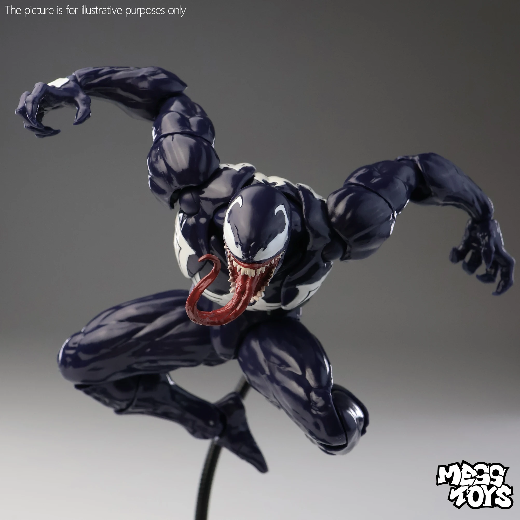 In Stock Mess Toys Venom Actio - огляд і ціна Model Kit Venom
