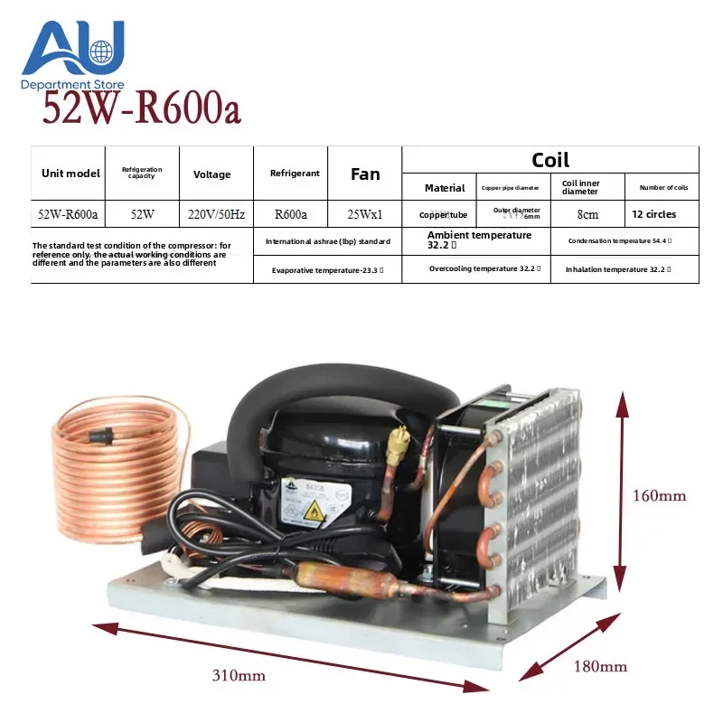 220V Small Water-Cooled Chiller | Micro Refrigeration Circulating Compressor