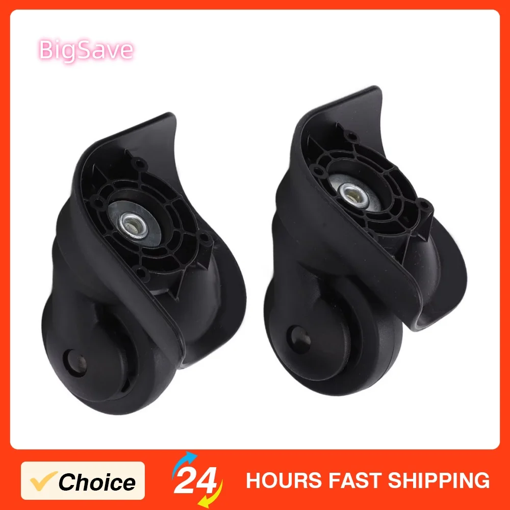 Portable Suitcase Replacement Casters 1 Pair A53 Trolley Case Luggage Wheel Travel Suitcase Wheel Replacement Casters