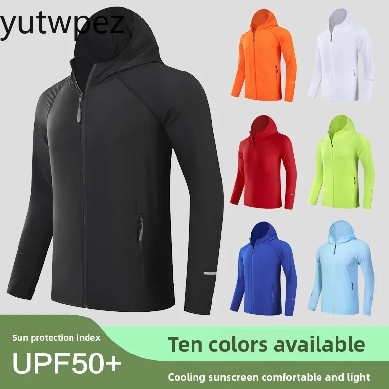 

Ultra-thin Sun Protection Skin Jacket Quick-dry Breathable Hooded Coat Outdoor Sports Fishing Jacket for Men Women Couple Style