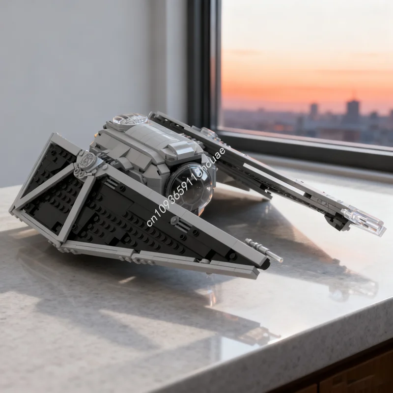 

556 шт. MOC TIE Striker Star Battle Модель Строительные блоки Строительство DIY креативный рождественский подарок Идея кирпичной игрушки Детский день рождения