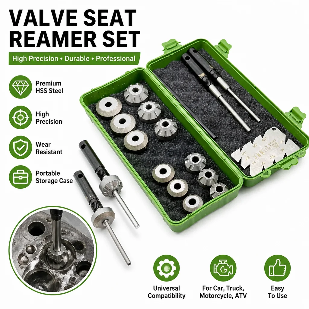 

High quality valve seat repair tool, hard alloy reamer, diamond grinding wheel, automotive engine repair tool, 27-40mm
