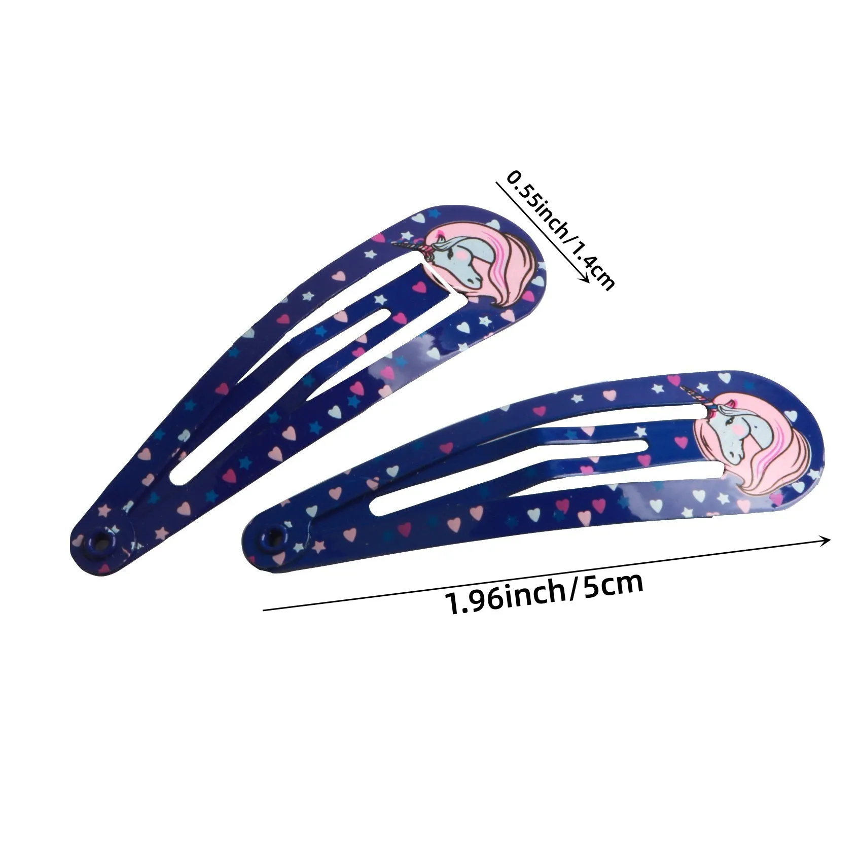 20/30pcs Colorful Baby Girls Hair Clips Women Grils Cute Metal Star Hairpin Print Barrettes Hair Clip Headwear Hair Accessories