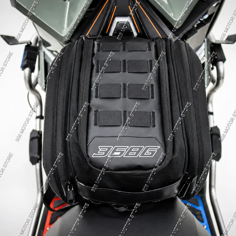 15L Waterproof Tunnel Bag Motorcycle Storage Bag Large Capacity Travel Luggage Bag For Zontes 368G