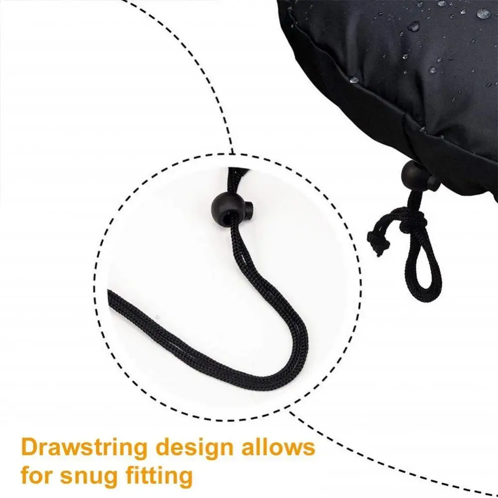 With Drawstring Cushion Protector Bike Saddle Rain Cover Saddle Protective Cover Bicycle Seat Rain Cover Bicycle Seat Cushion