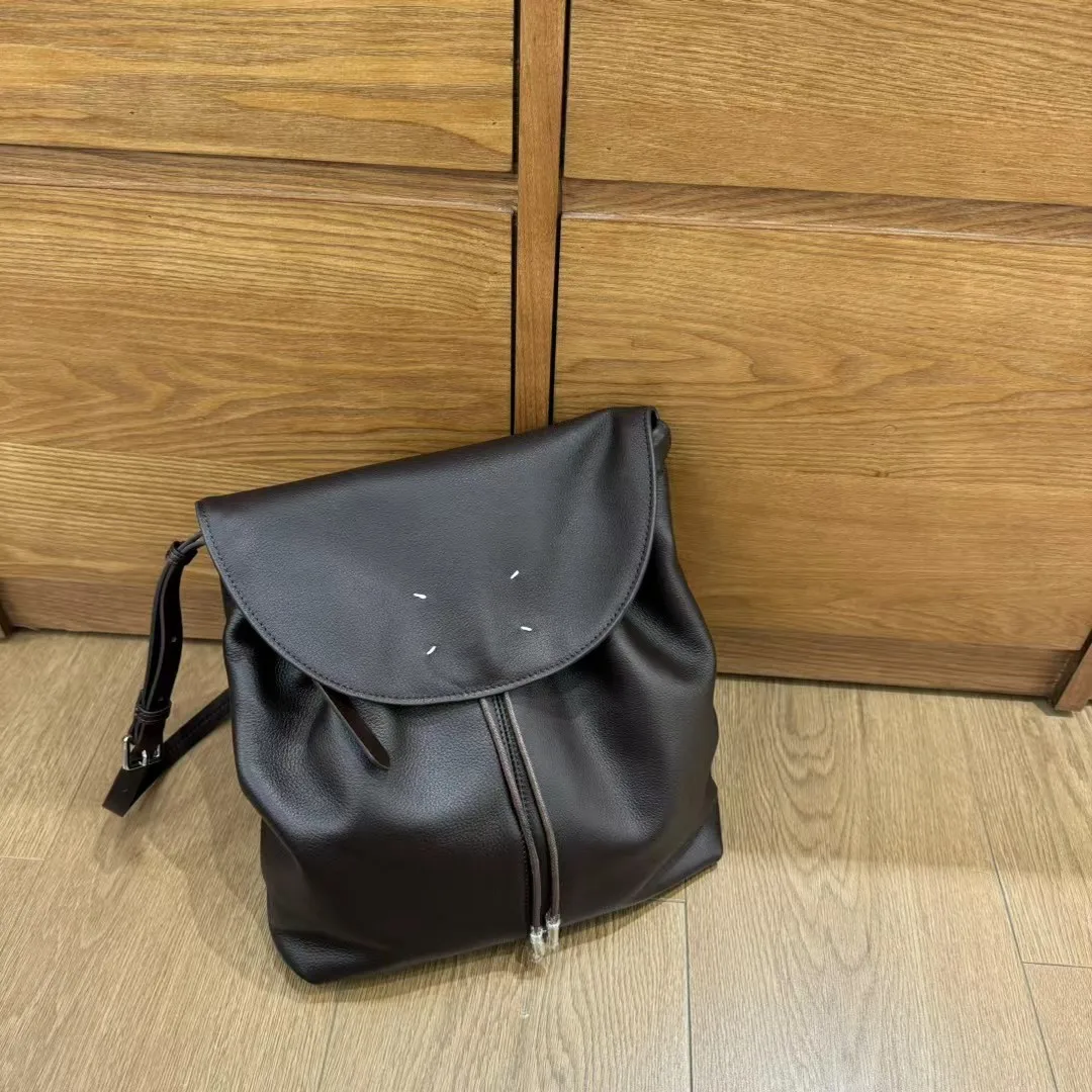 

Trendy Faionable High Quali Cowhide Women's oulder Crossbody Bag Briti Sle Leisure Magnetic Bule Closure Pure Color