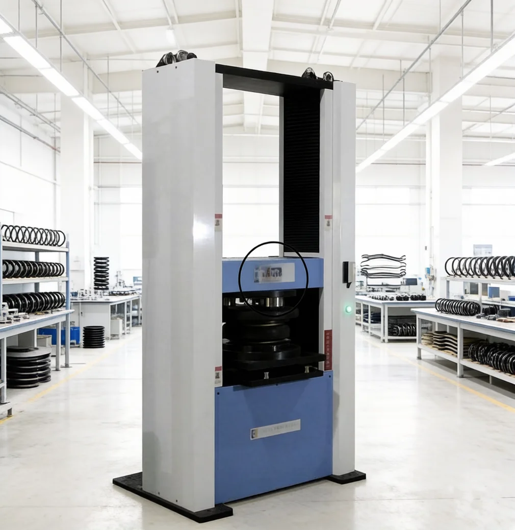 Automotive Coil Spring Fatigue Testing Machine | Suspension Spring Durability Tester