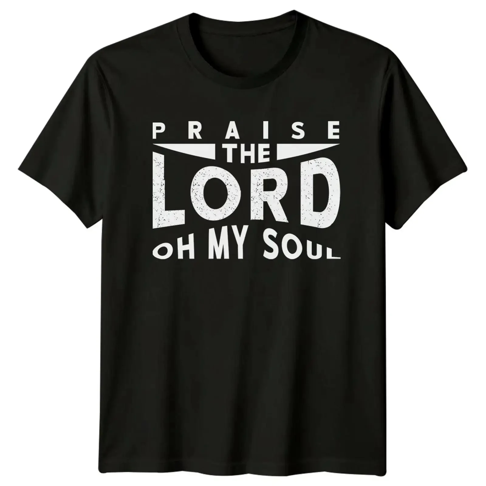 Lob den Herrn Oh mein T Shirt Glaube Christentum Geburtstag Geschenk für Sie und Ihn vintage Washed graphic Versatile