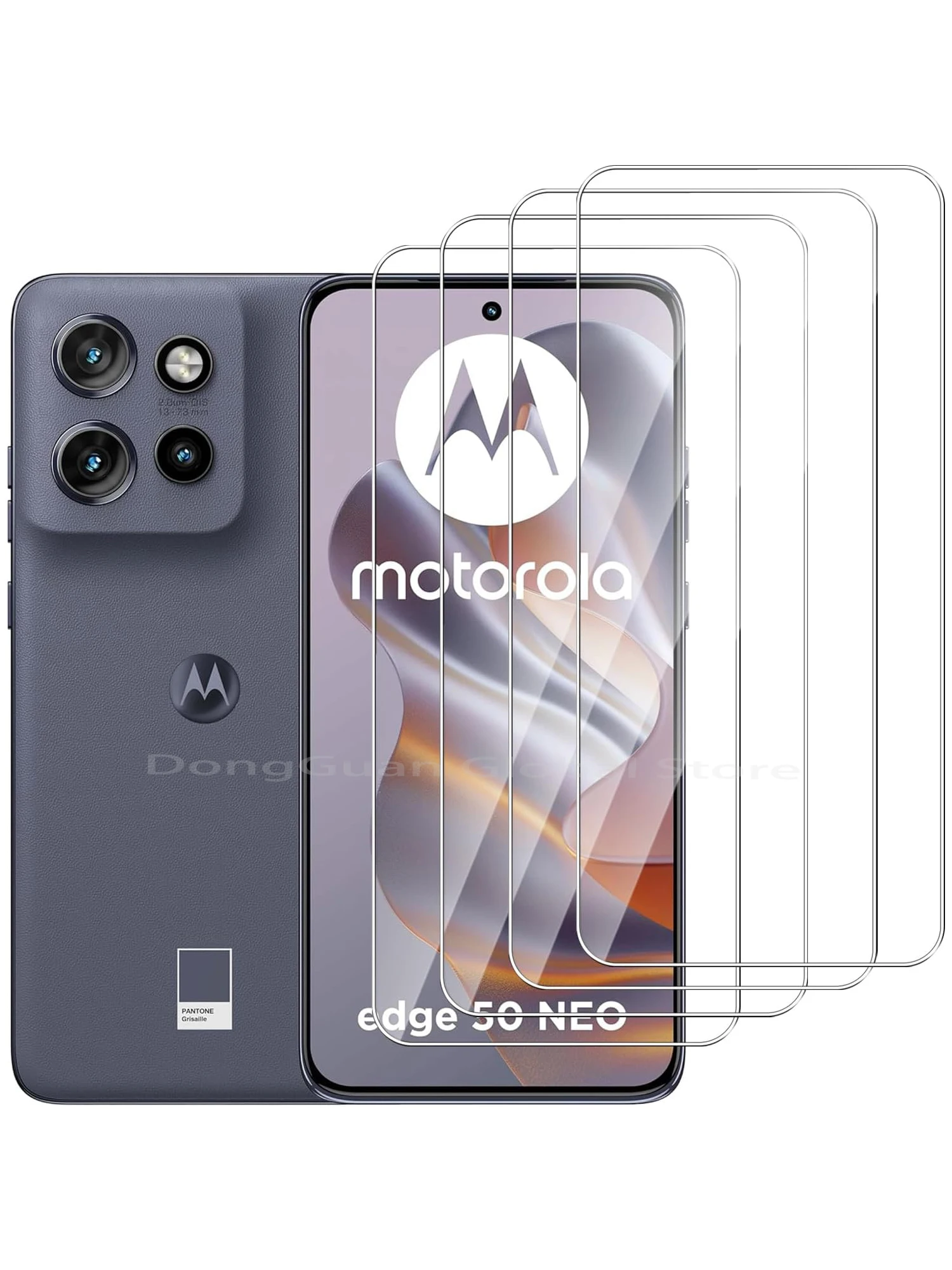 2/3/4 Stück gehärtetes Glas für Motorola Moto Edge 50 Neo gehärtetes Glas Displayschutzfolie – Detail 8