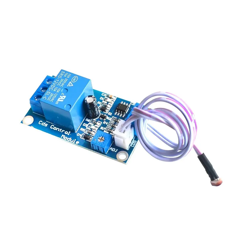 XH-M131 DC 12V Light Control Switch Photoresistor Relay Module Detection Sensor 10A brightness Automatic Control Module