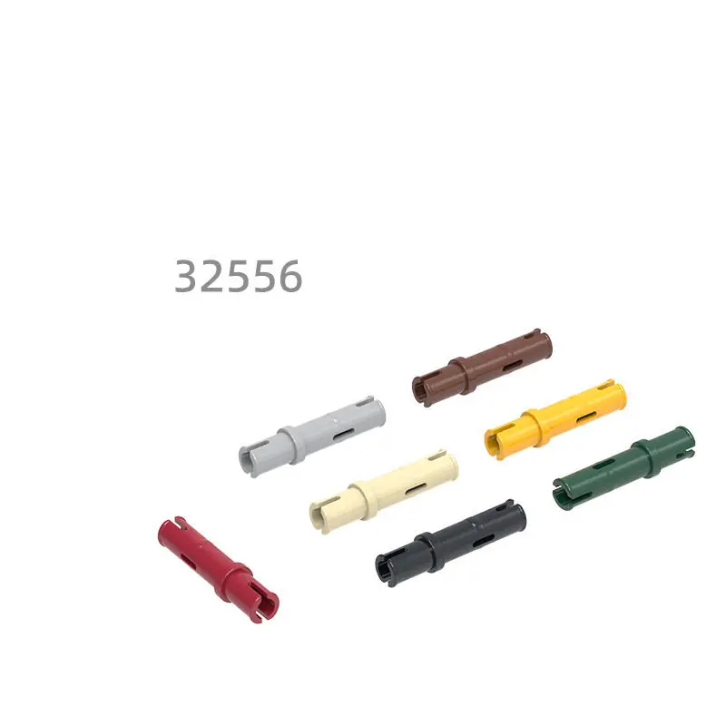 

412pcs MOC Compatible Parts 32556 456423 Pin Long without Friction Ridges Building Blocks Bricks DIY