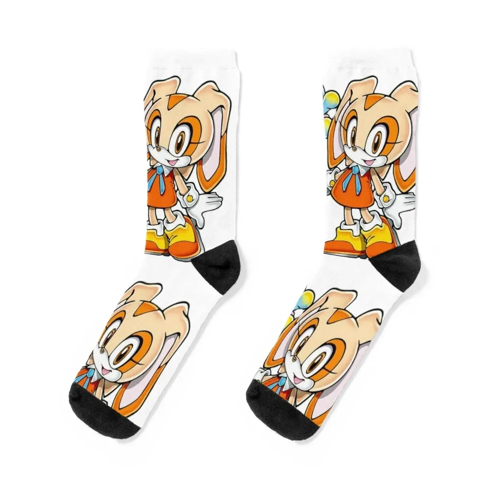 

Cream the rabbit Socks aesthetic sports and leisure retro japanese fashion Socks Men's Women's