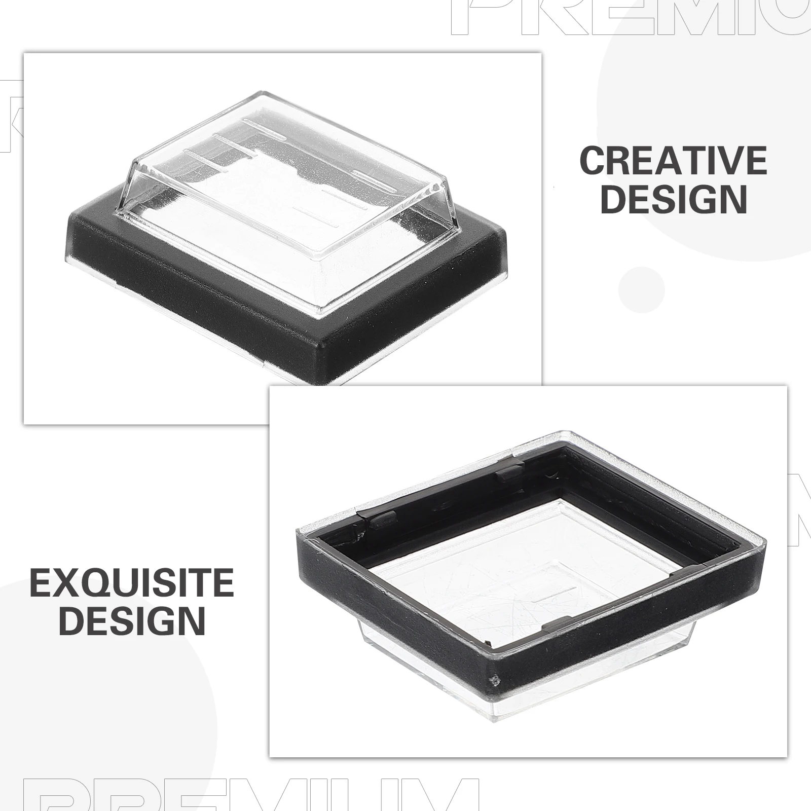 15pcs Boat Rocker Switch Cover Emergency Stop Button Protector Waterproof Flame Retardant Push Button Cover Rocker Switch