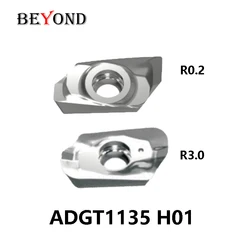 BEYOND ADGT113502-AL H01 ADGT113530-AL Carbide Inserts Processing Aluminum Copper ADGT 113502 113530 Lathe Cutter Tools ADGT1135