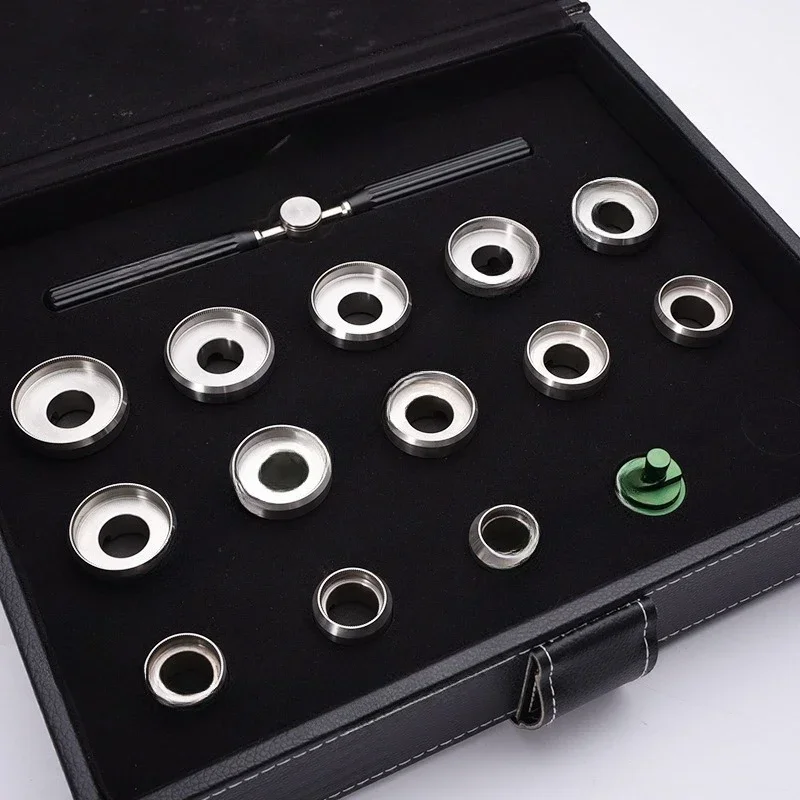 Advanced watch repair tool 316 stainless steel opener 13 pcs back cover,  bottom cover opening tool set