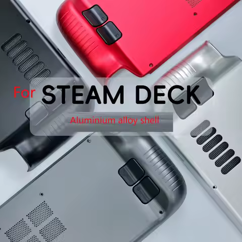 Aluminum Alloy Housing Shell Case for Steam Deck Metal Replacement Back Plate Housing Shell Cover for Steam Deck Oled