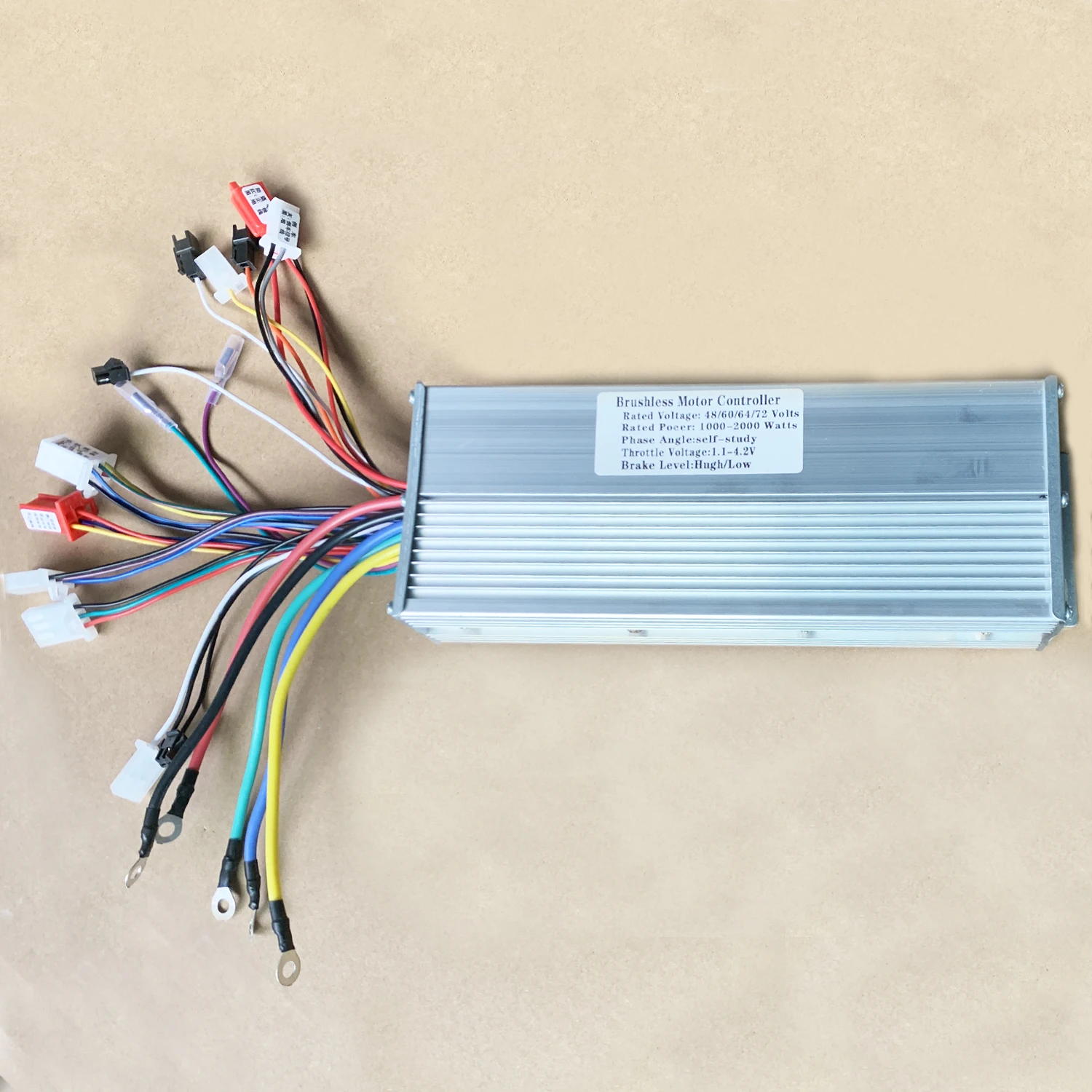 48V 60V 72V 2000W/2500W E-bike controller 45A /60A 18 MOSFET DC controller dual mode For Electric Scooter Bike Speed Motor