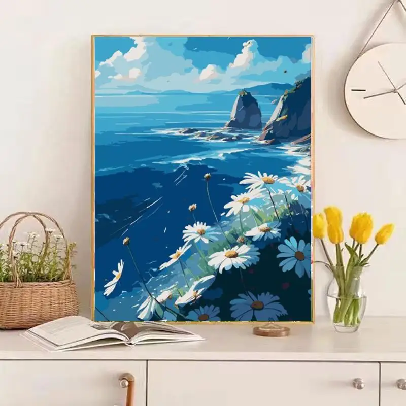 

4923051Digital oil painting living room decorative painting sofa background wall hanging painting