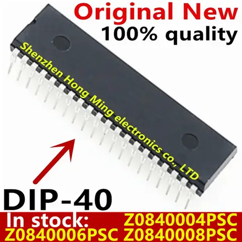 (1piece)100% New Z0840004PSC Z0840006PSC Z0840008PSC Z80 DIP-40 Chipset