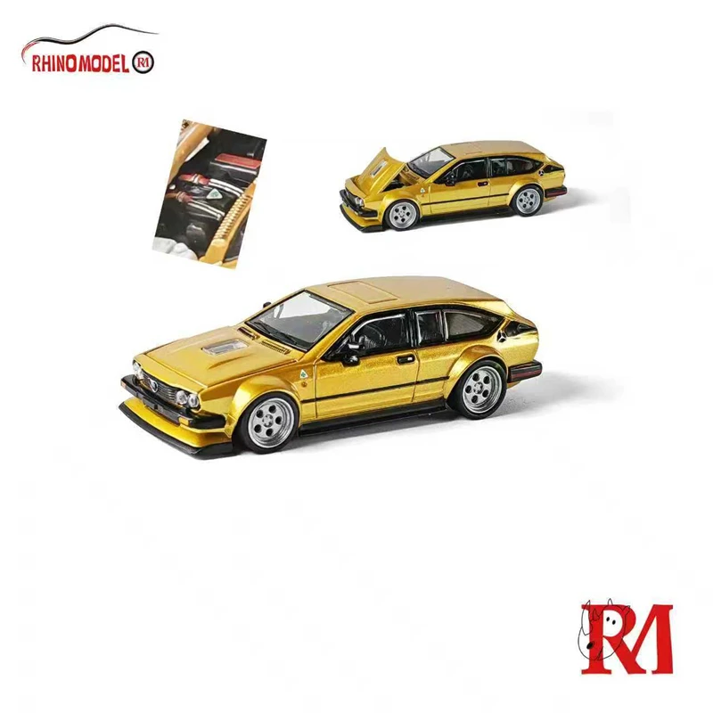 Rhino Model RM 1:64 Alfa Romeo Gtv6 Limited399 Diecast Collector's Vehicle Modelauto