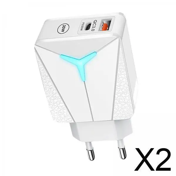 

Зарядное устройство PD20W QC3.0, компактный USB-адаптер, быстрая зарядка, универсальный блок питания для мобильных телефонов, для ЕС