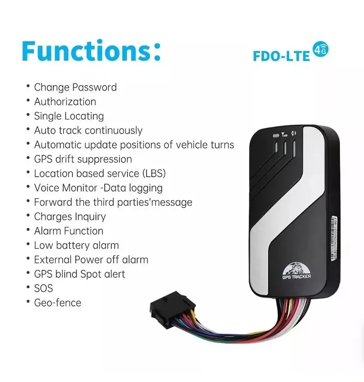 Multi Power Saving Mode Tracker GPS Locator 403 403A 403B  Geo-Fence Over Speed Door Vehicle GPS Tracker