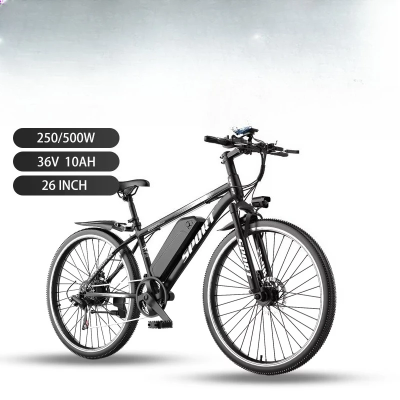 EU Warehouse 250w 36v 10ah Dirt Motocross Cross Gravel Road City Sport Pedal Assited Long Range Motor Electric Cycles for Men