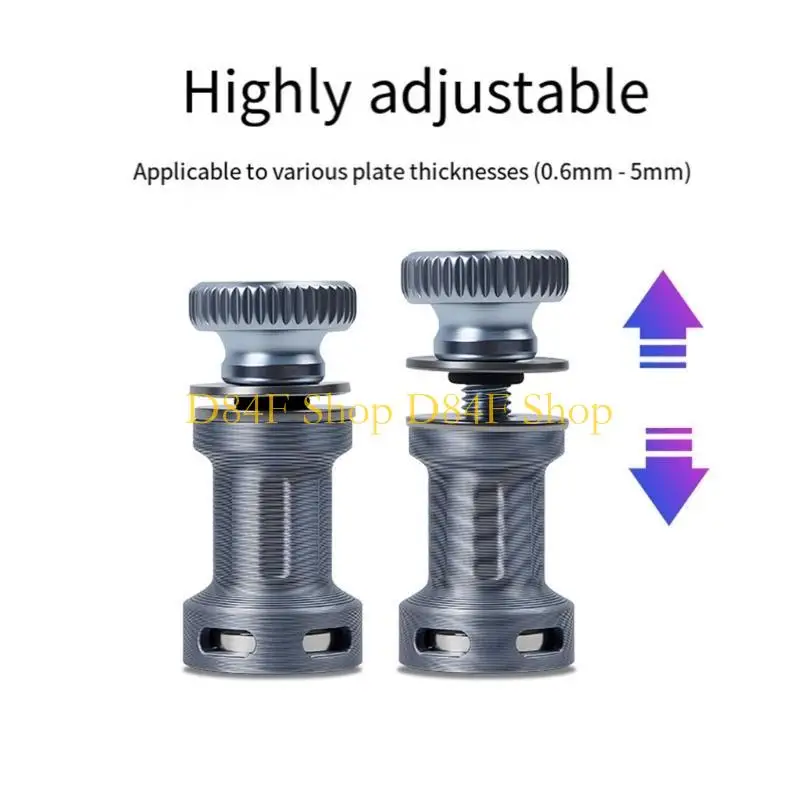 

D84F Плата с постоянным магнитом, устойчивая к окислению, металлическая подставка с изменяемой высотой для сварки и ремонта