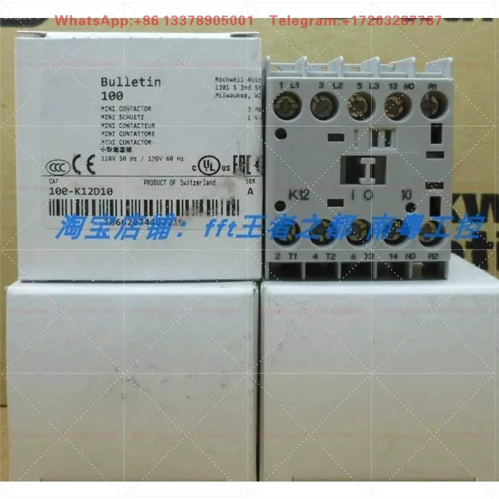 Contactor 100-K12 * 10 100-K12 * 01 24V 110V 120V 230V AC DC New