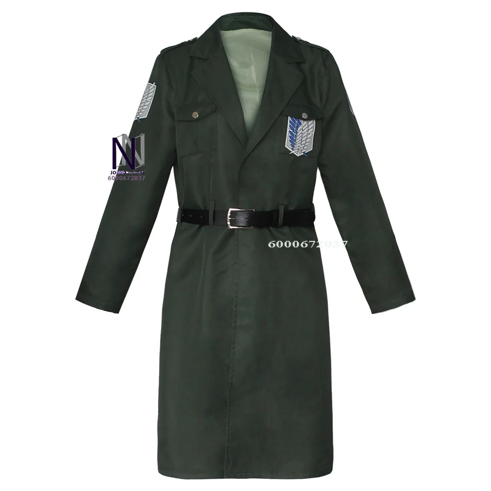 Attack on Titan Seizoen 4 Survey Corps Windjack Uniform Cosplay Kostuum - Legerstijl voor anime-fans