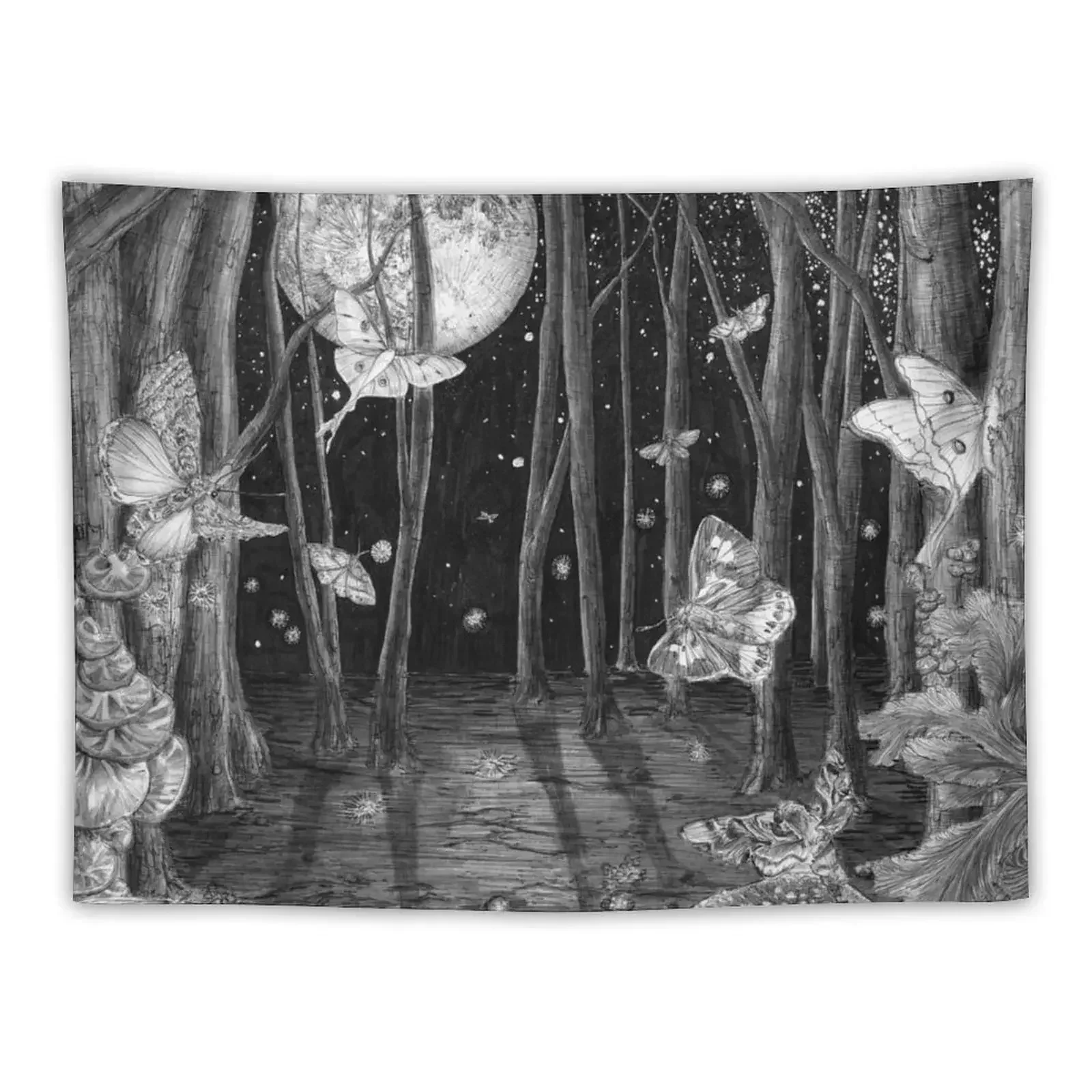 

Midnight Magic Tapestry Aesthetic Room Decoration Home Decorators Tapestry