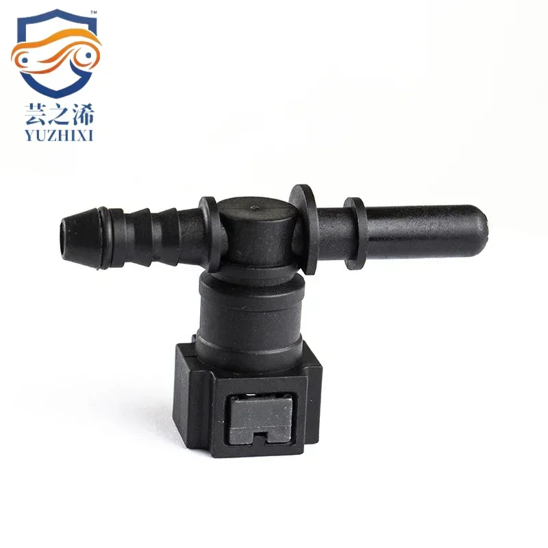 7.89 ID6 T-Union T-Type Coupling Fuel Quick Connector Plastic Pipe Injector for Benz BMW Peugeot Citreon Plastic Pipe