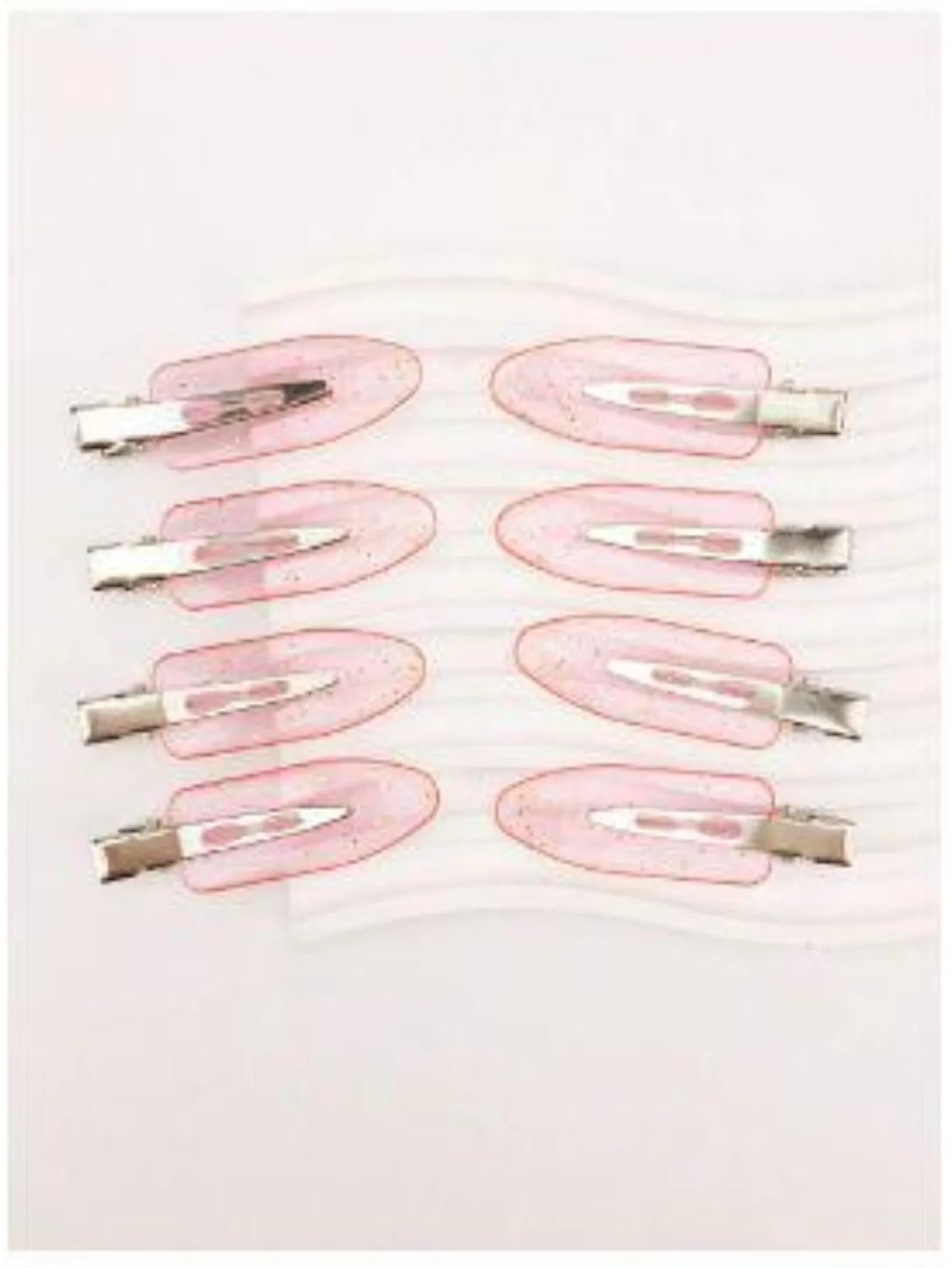 

Hairpin, wash, makeup, seamless clip, bangs, duckbill clip, edge clip, hairpin, women's material bag, cream glue headdress.