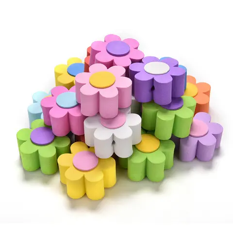 1 Pcs Lovely Eva Flower Decorative Car Antenna Topper Balls Color Random