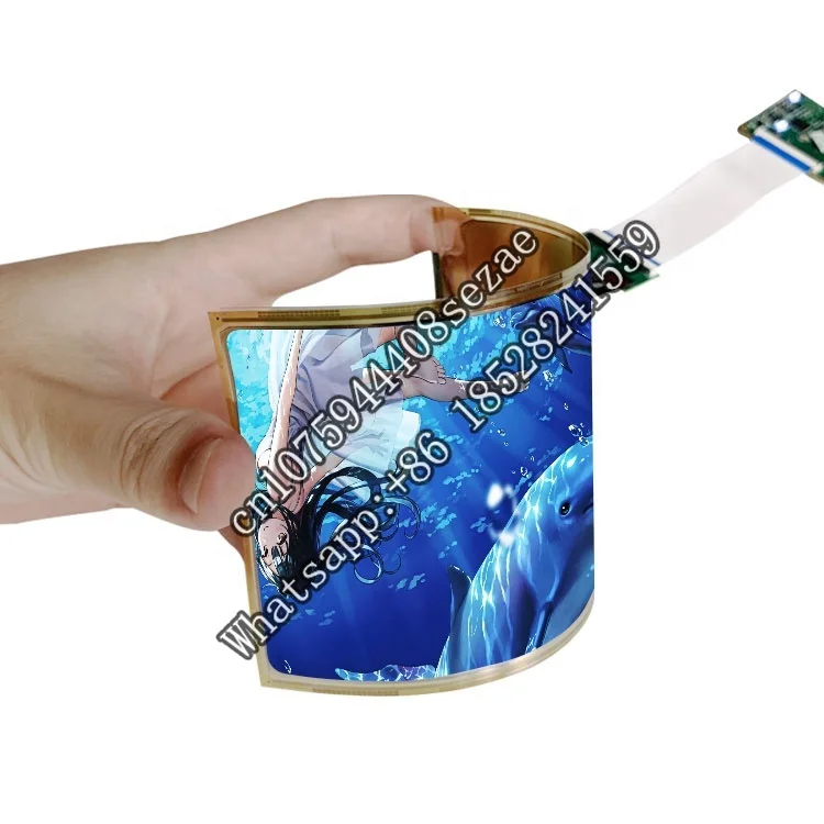 

6 Inch Amoled Flexible 2K Resolution Paper-thin Curved 6inch Tft With Driverboard 2560*1440 Lcd Panel Ips