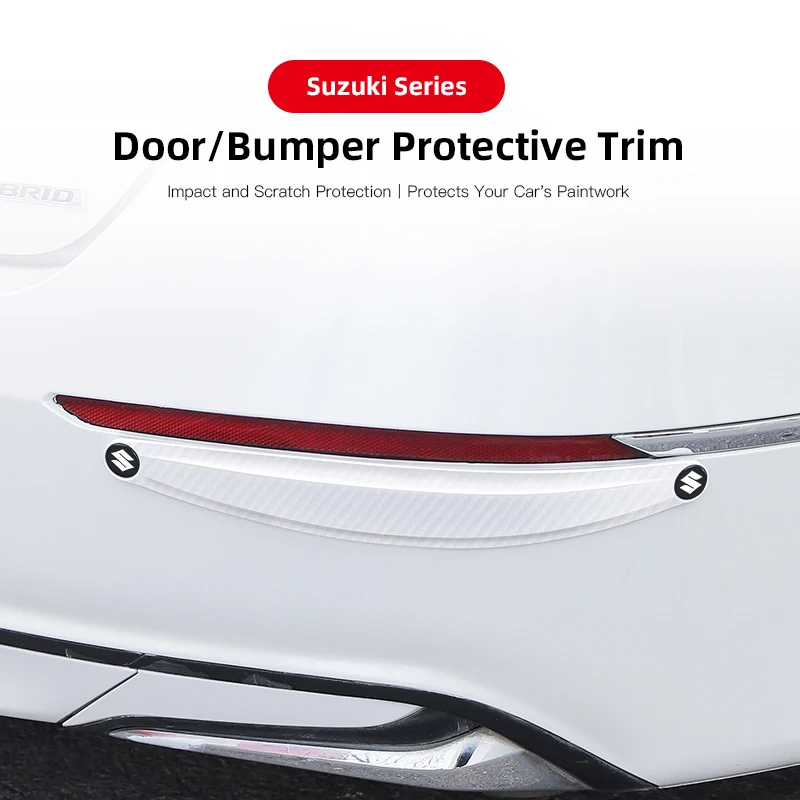 

Anti Collision Car Bumper Guard Strip Car Stickers For Suzuki Swift Ignis Alto Vitara Samurai Car Door Edge Guards Trim Molding