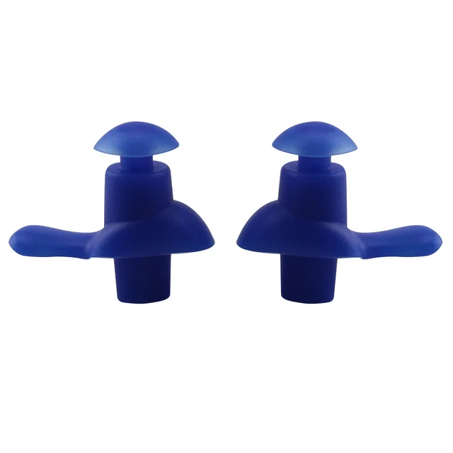 1 Pair Waterproof Soft Earplugs Silicone Portable Ear Plugs Swimming Accessories Durable Earplugs Classic Delicate Texture 6