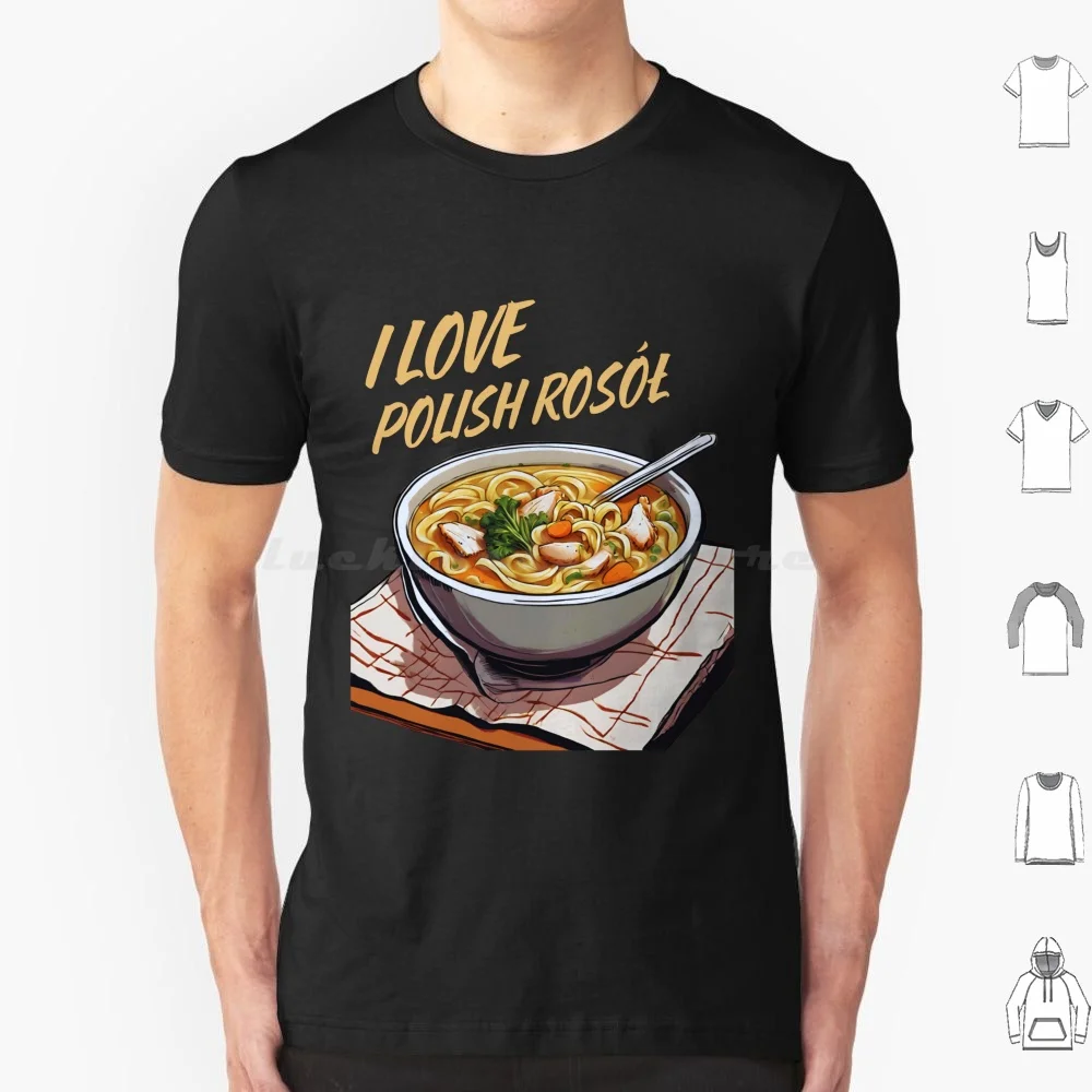 Funny Gifts I Love Polish Rosó ? , Funny Design Polish Food T Shirt Big Size 100% Cotton Eat Eating Food Food Lover Food Funny