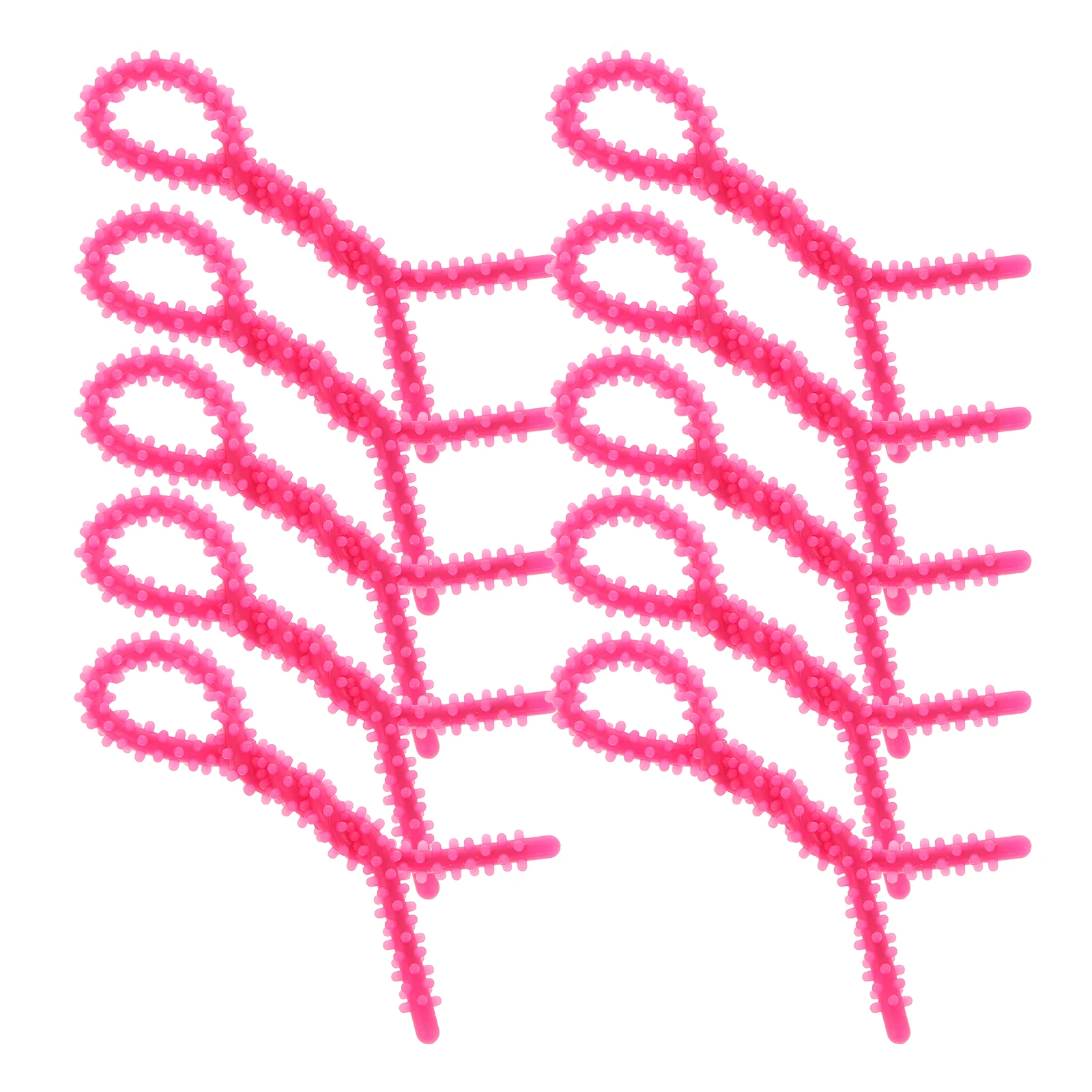 

10 Pcs Hair Perm Rod Curling Tools Perming Rods Waver for Women Silica Gel Curlers Women's