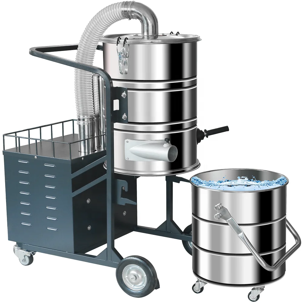 Wet and Dry Cleaner Metal Chips Collection Vacuum Industrial Vacuums