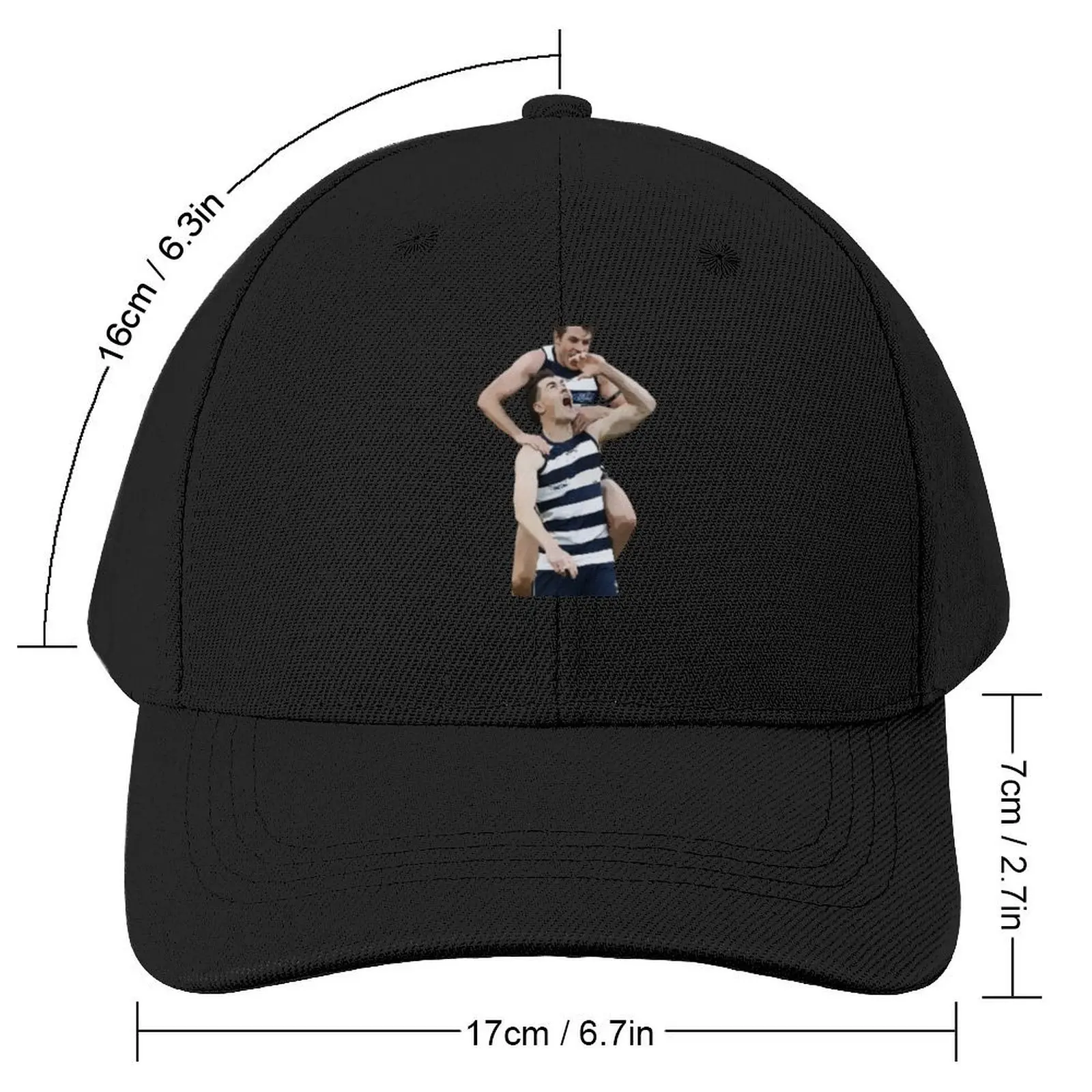 Jeremy Cameron Cracking a Tin Open Celebration Baseball Cap custom Hat Men's Hats Women's